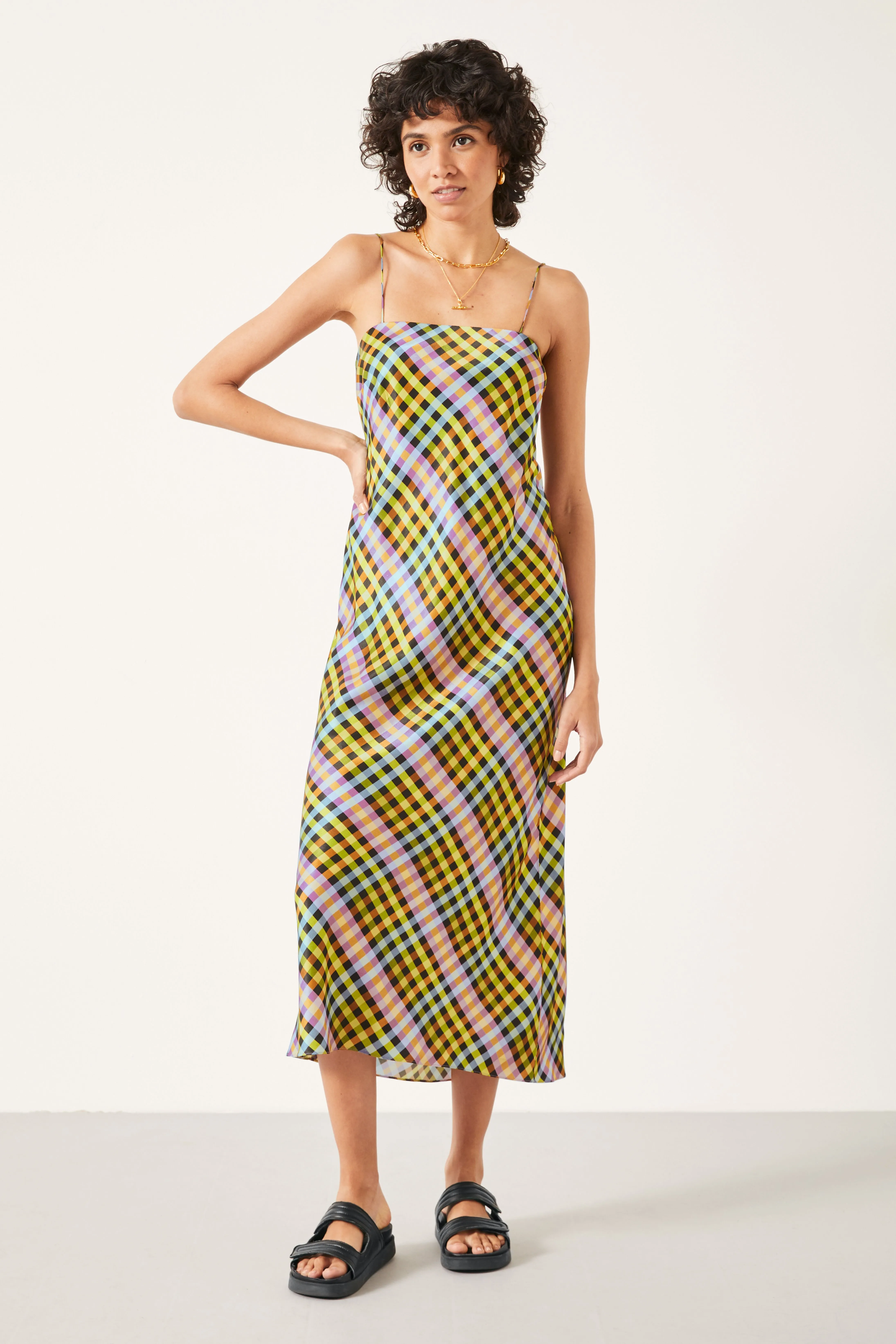 Alessandra Slip Midi Dress