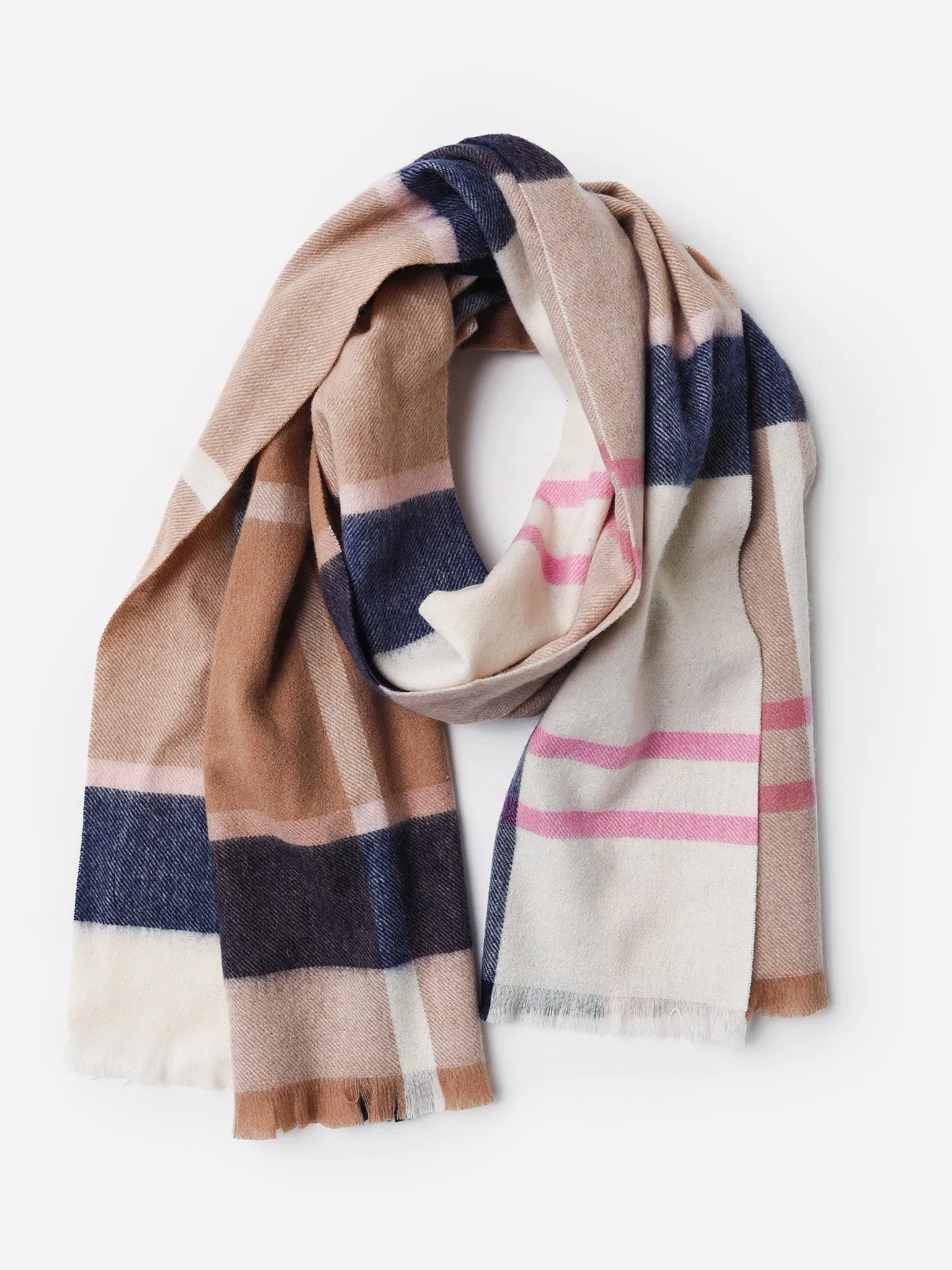     BARBOUR  Women's Rosefield Tartan Scarf    