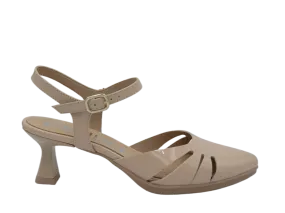 Desireé Patent Mid Heel Sandal