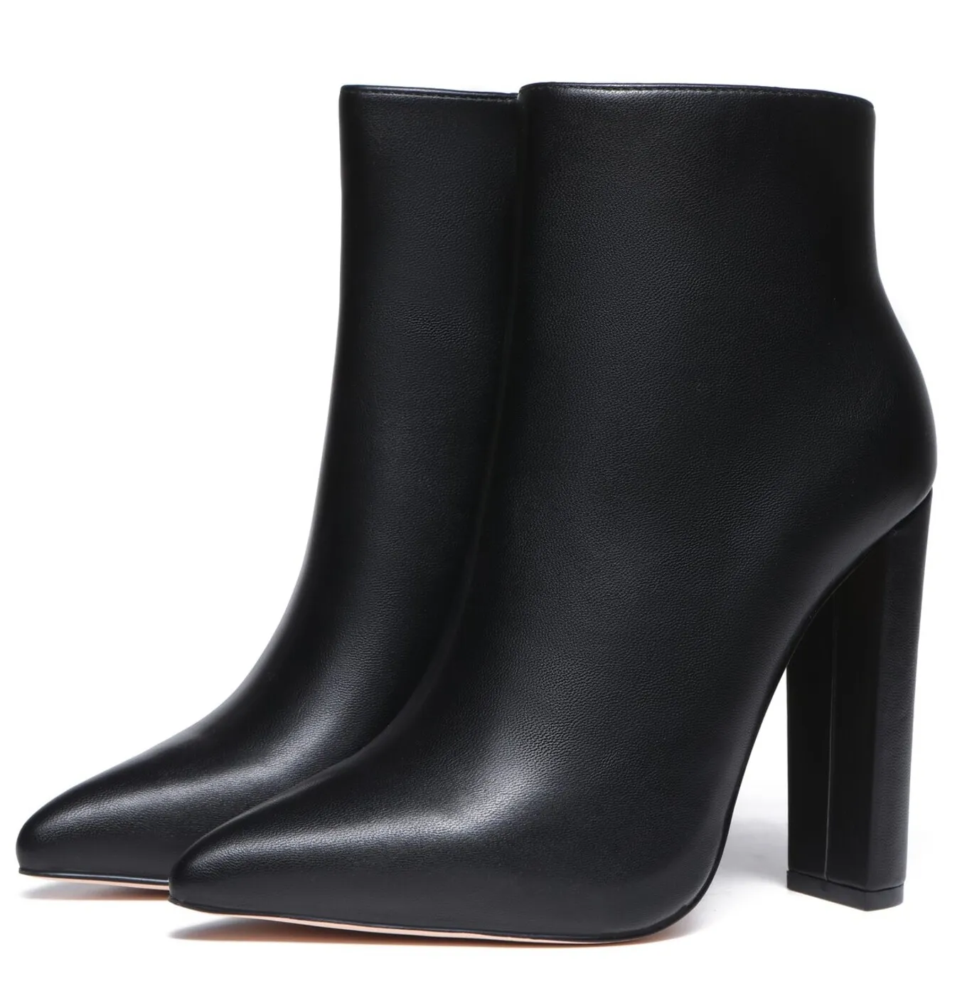 Giaro ALIA BLACK MATTE ANKLE BOOTS