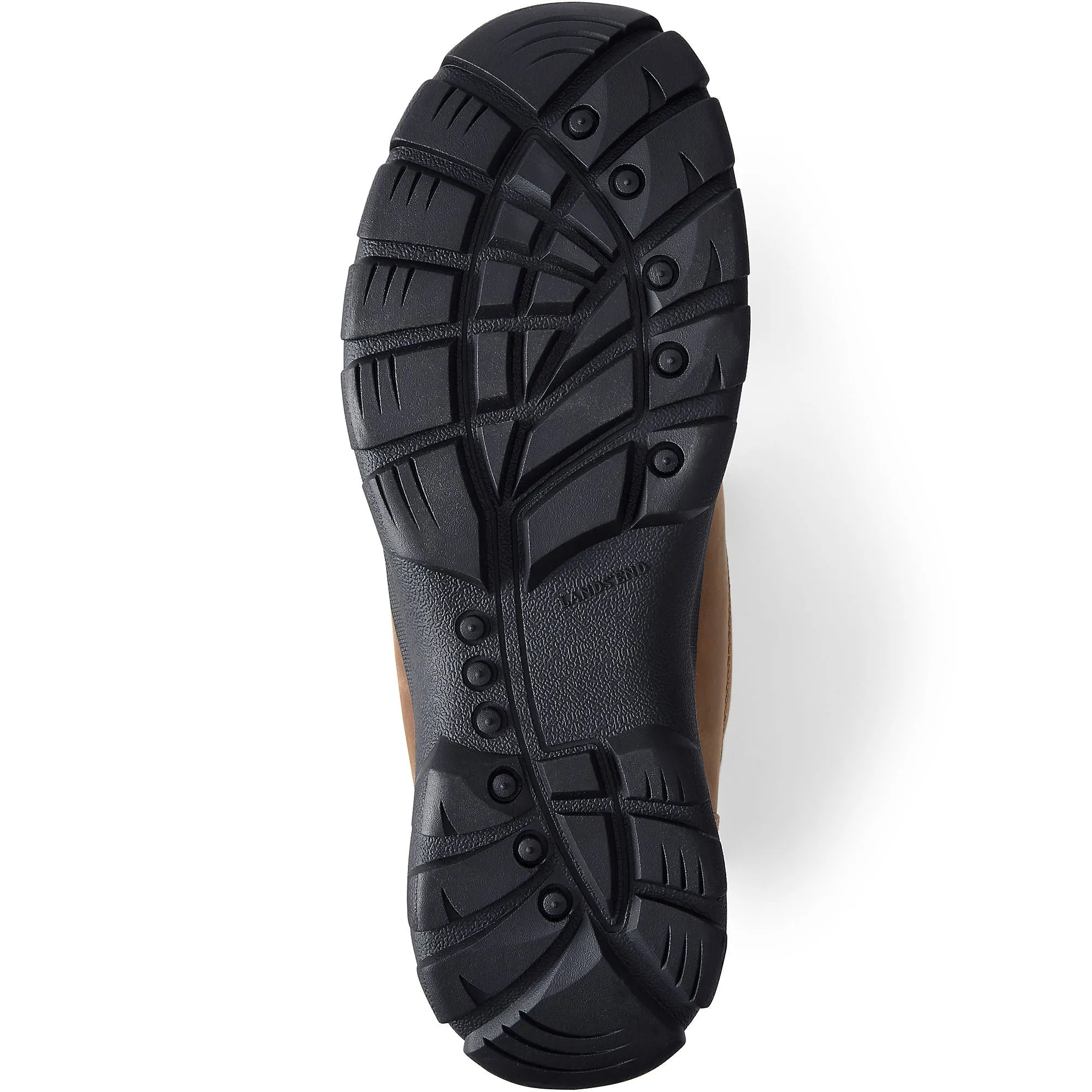 Lands' End Men's All Weather Leather Insulated Snow Boots