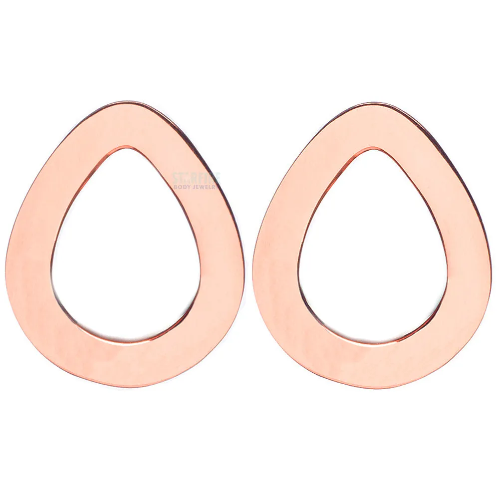 Mayan Teardrop Eyelets - Gold