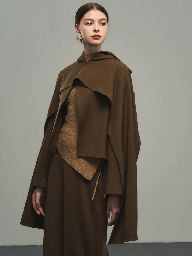 Plain Simple Nichi Chic Set-Up Mantle&Cutsew&Skirt
