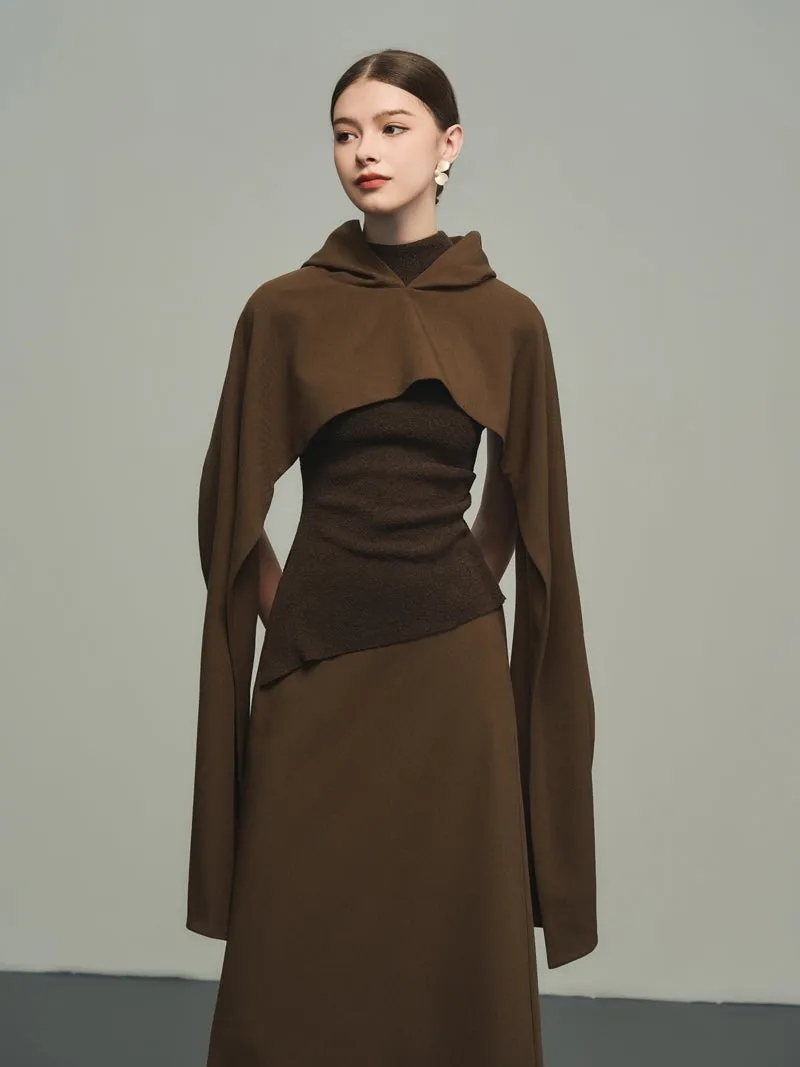 Plain Simple Nichi Chic Set-Up Mantle&Cutsew&Skirt