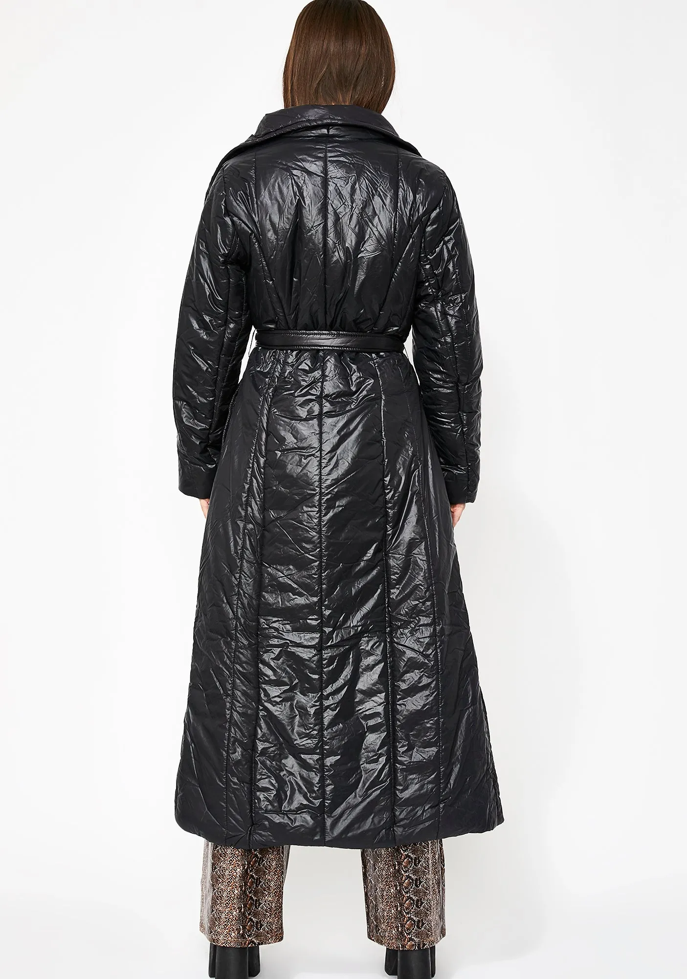 Power Puff Trench Coat-