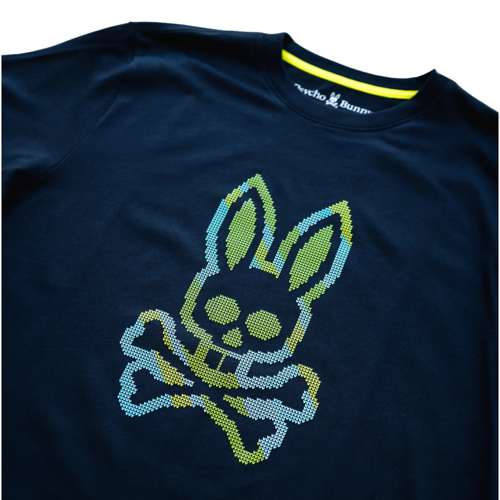 Psycho Bunny Apple Valley High Density Graphic Tee (Navy)