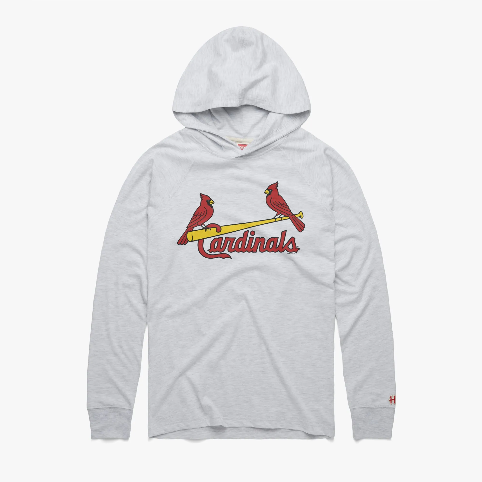 St. Louis Cardinals Jersey Logo Lightweight Hoodie
