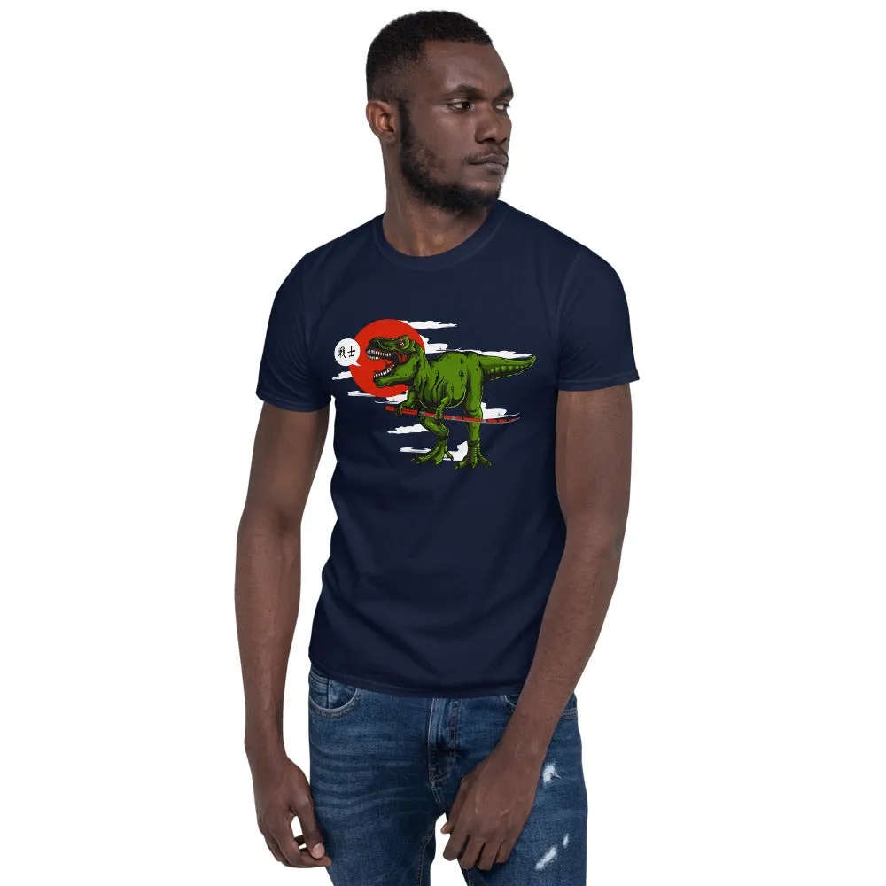 T-Rex Warrior Short-Sleeve Unisex T-Shirt