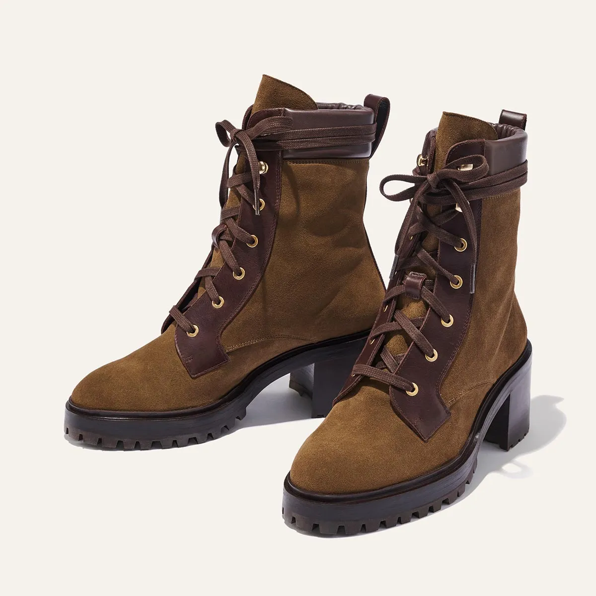 The Skater Boot - Moss Suede