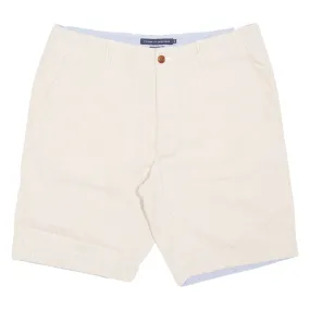 TOMMY HILFIGER Mens Chino Shorts Beige Striped M W34