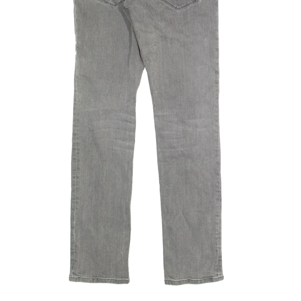 TOMMY HILFIGER Womens Jeans Grey Regular Straight W32 L32