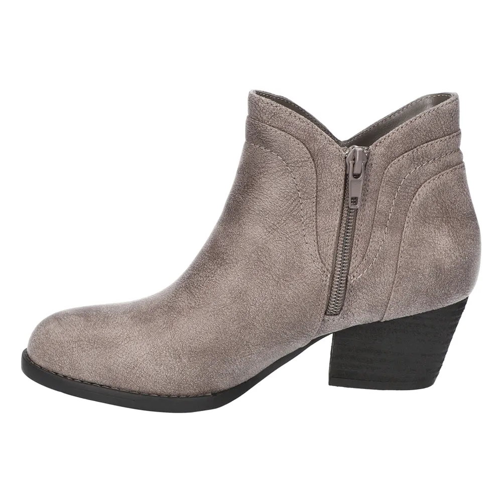 Trust Round Toe Zippered Booties